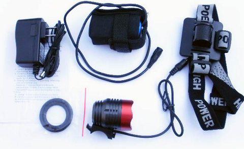 комплектация велосипедной фары из Китая комплектация велосипедной фары из Китая